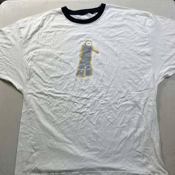 Paramore Band Merch Drum Monster Ringer T-Shirt Size 3XL White - Picture 2 of 4